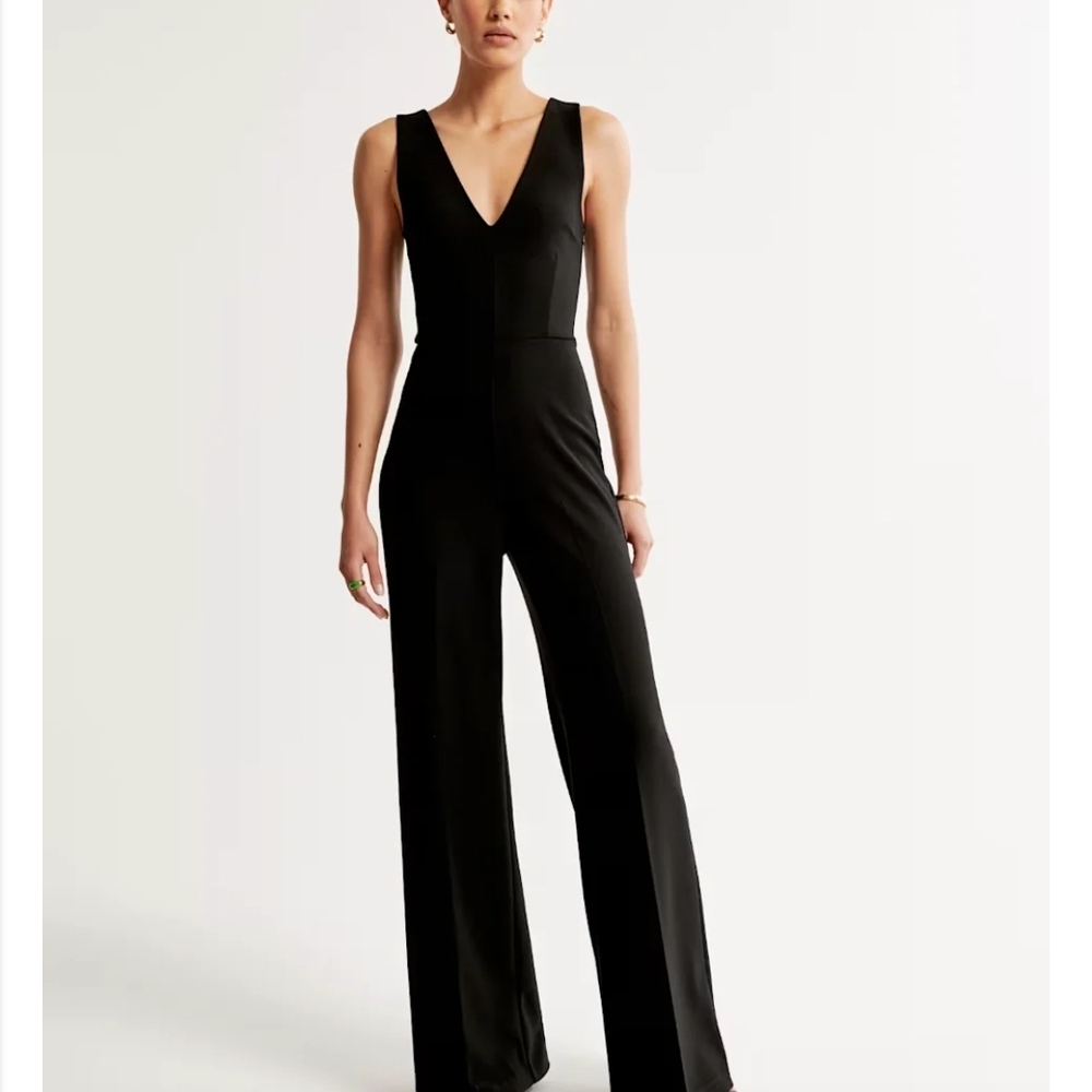 Abercrombie & Fitch Black Jumpsuit